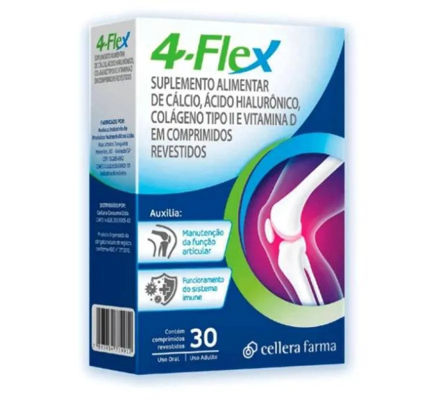 SUPLEMENTO ALIMENTAR 4-FLEX 30CPR