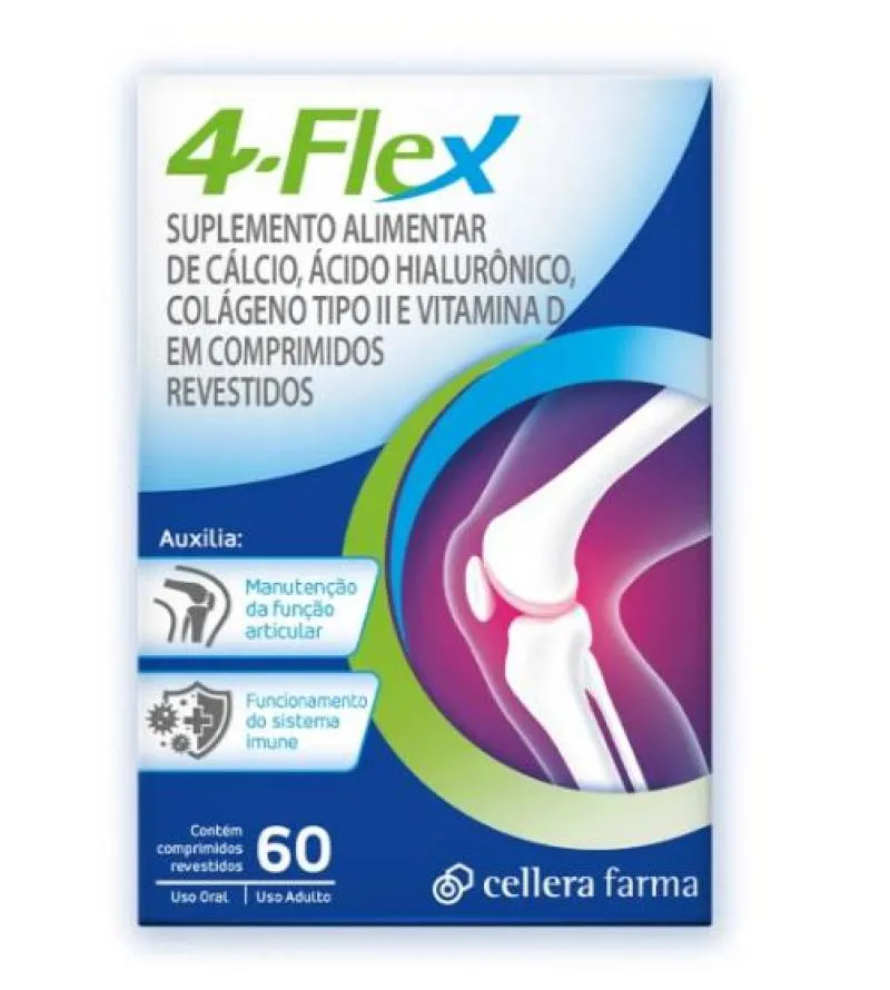 SUPLEMENTO ALIMENTAR 4-FLEX 60CPR