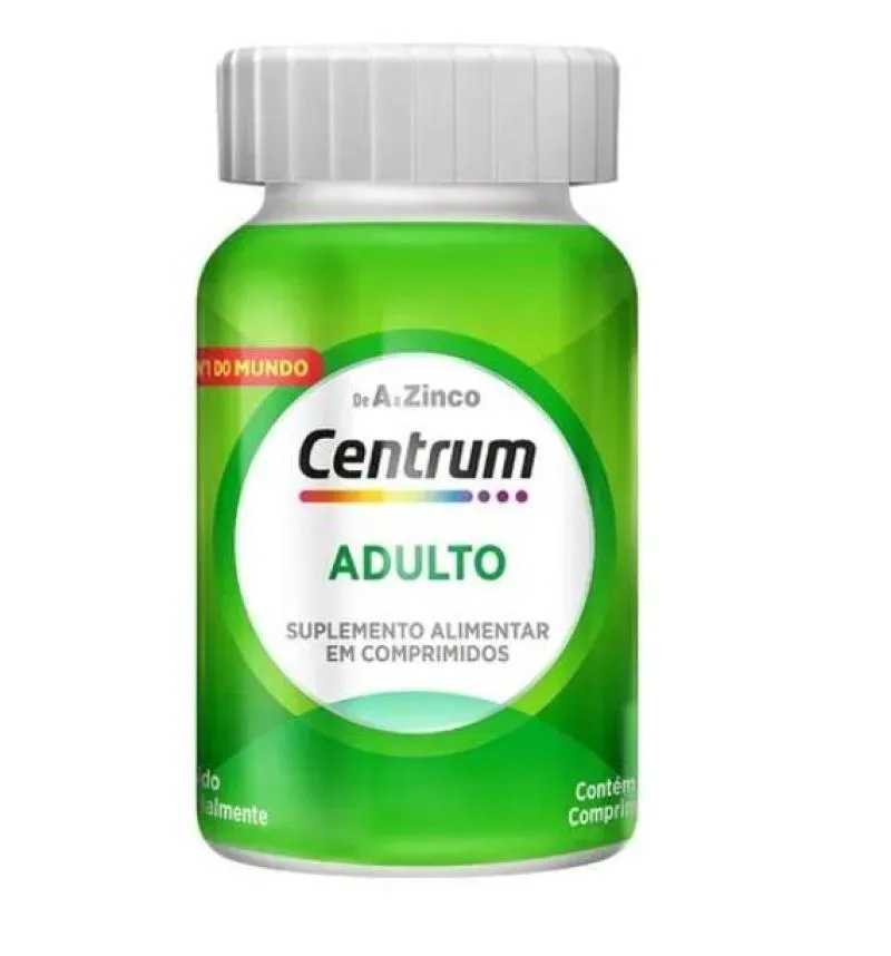 SUPLEMENTO ALIMENTAR CENTRUM ADULTO 60CPR