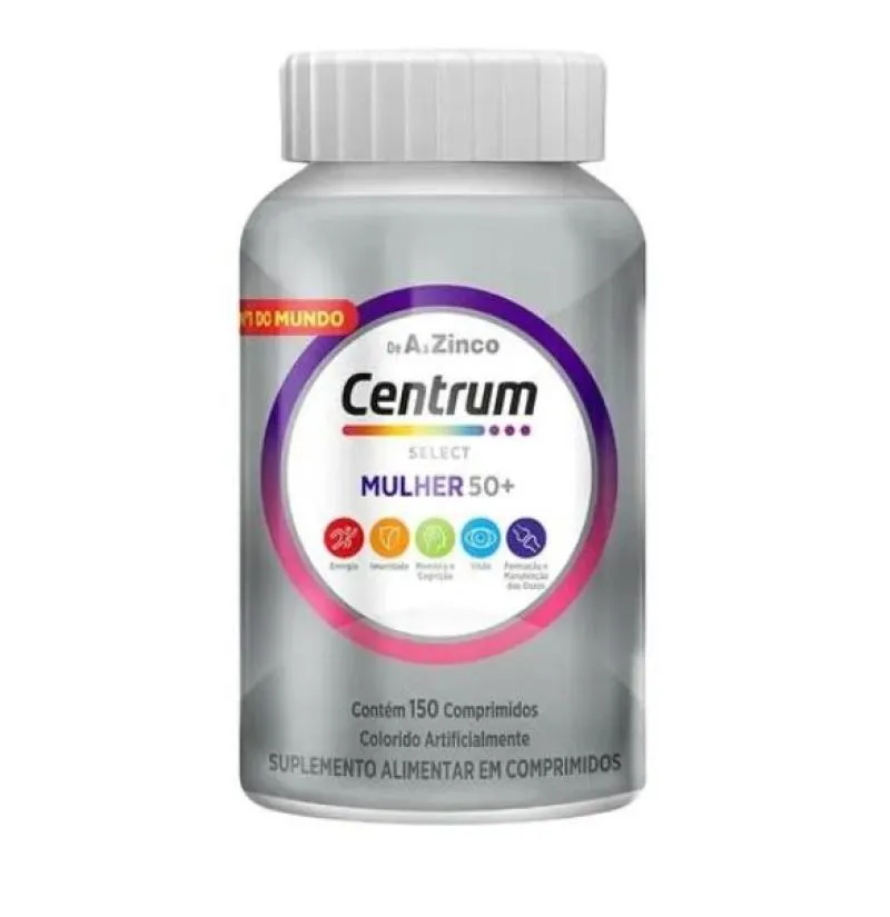 SUPLEMENTO ALIMENTAR CENTRUM SELECT MULHER 150CPR