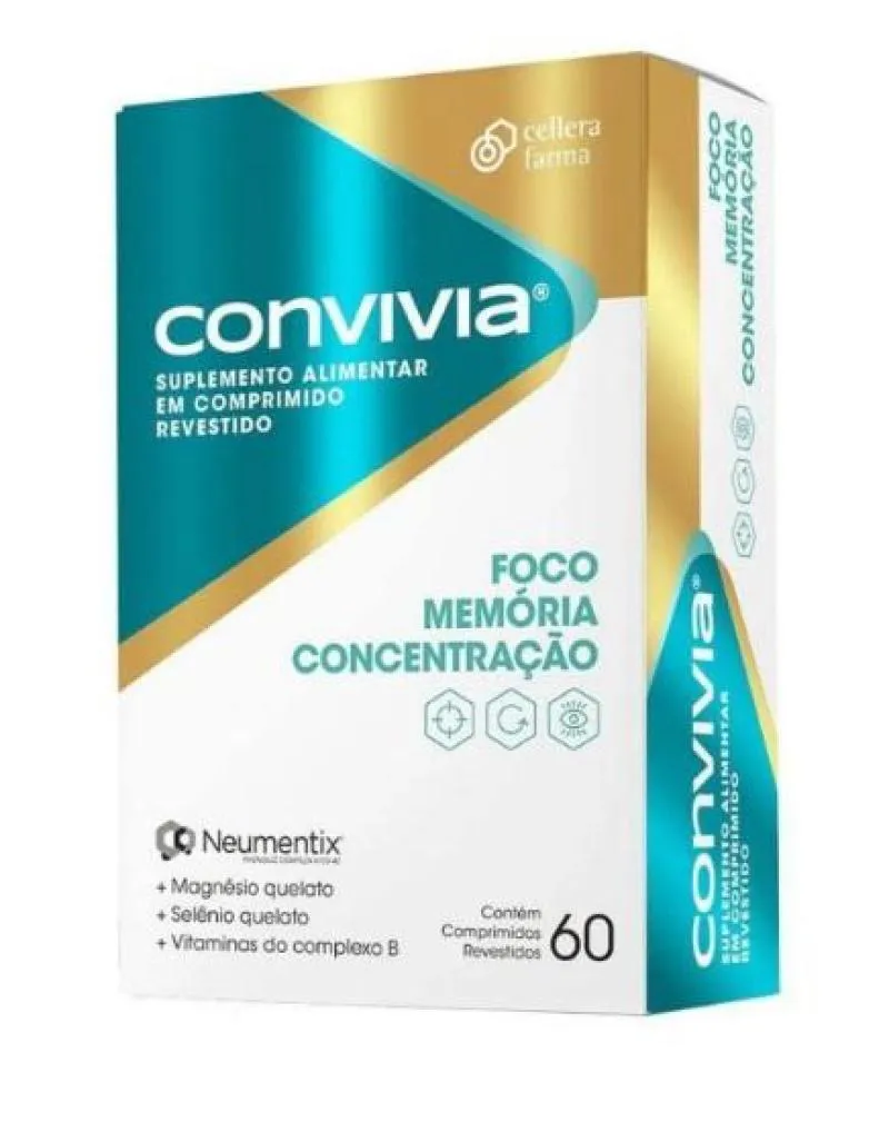 SUPLEMENTO ALIMENTAR CONVIVIA 60CPR