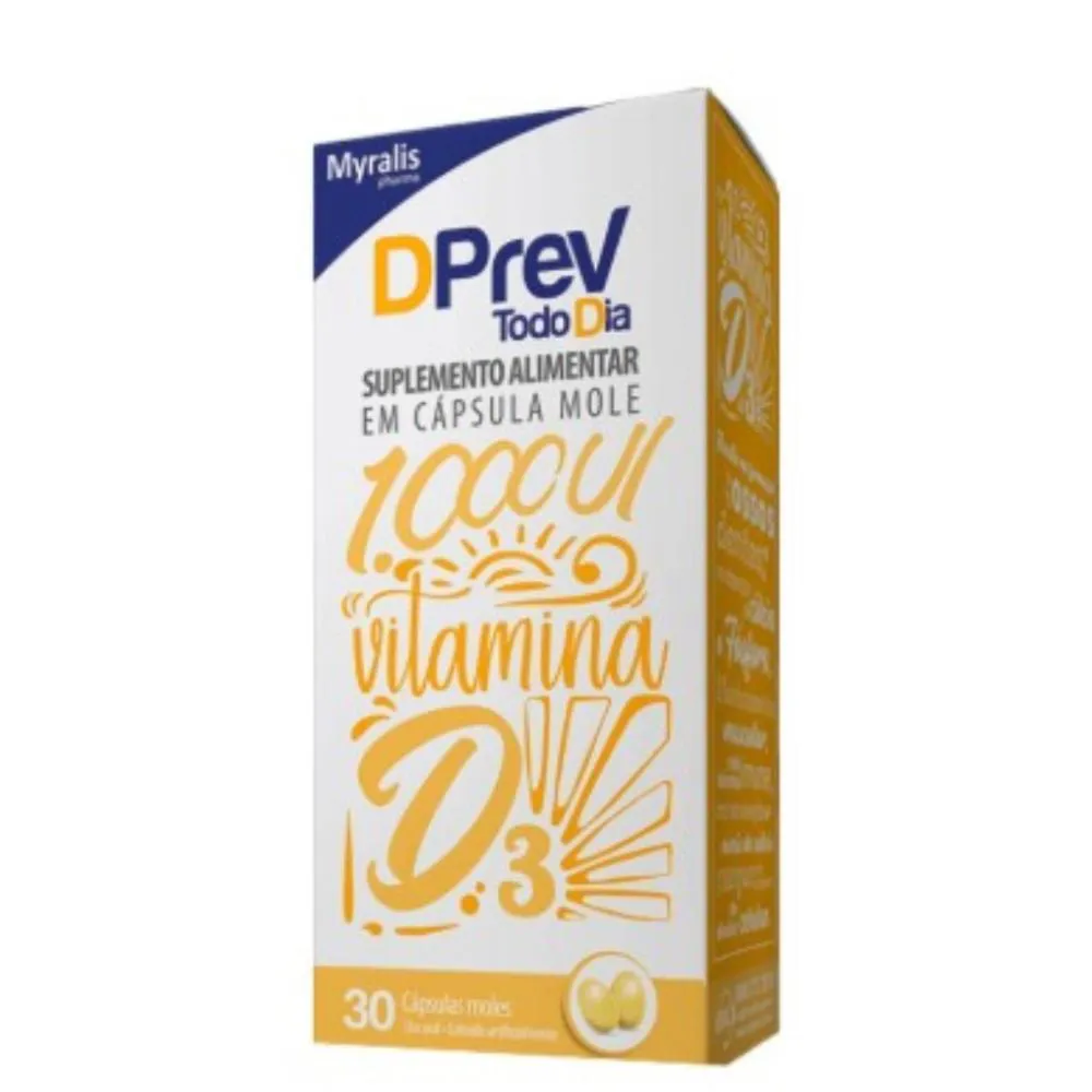 SUPLEMENTO ALIMENTAR DPREV TODO DIA 1.000UI 30CPS