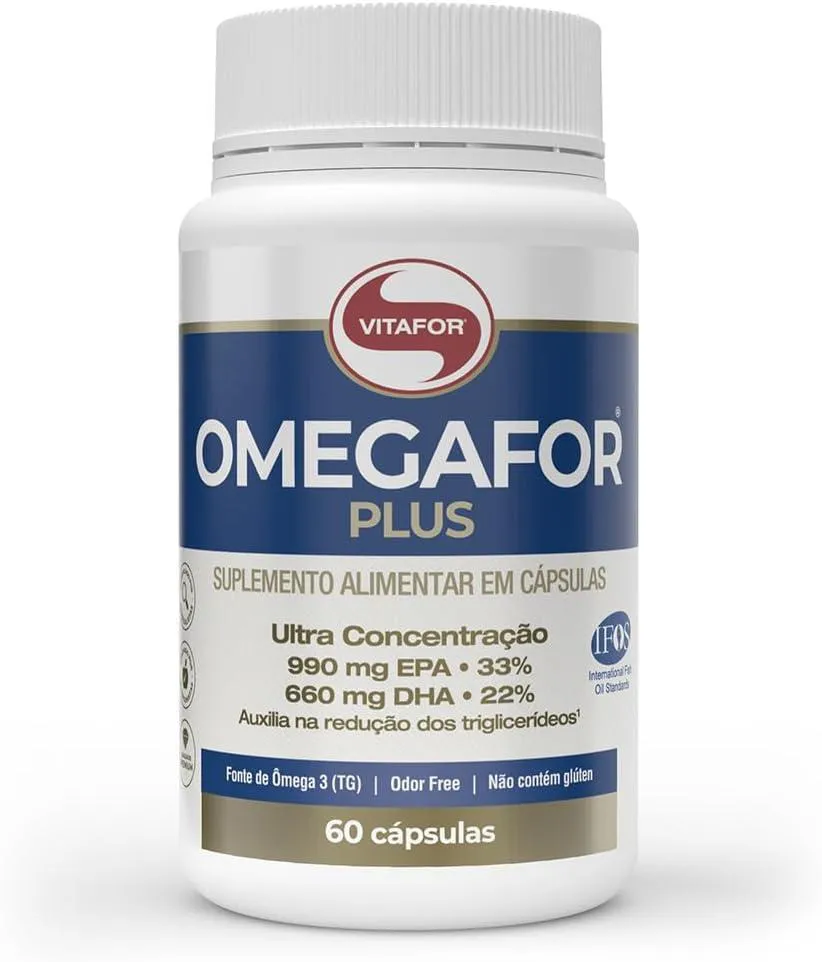 SUPLEMENTO ALIMENTAR OMEGAFOR PLUS VITAFOR - 60CPS