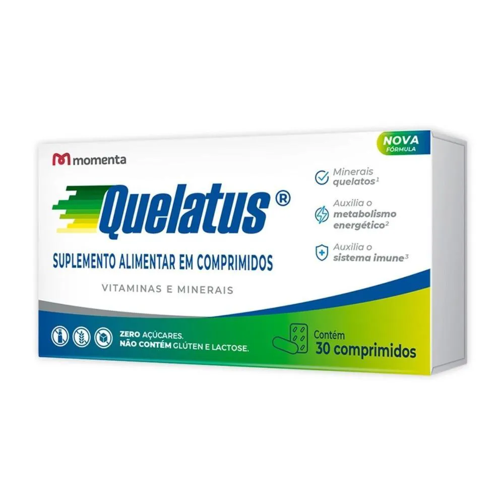 SUPLEMENTO ALIMENTAR QUELATUS - 30CPR
