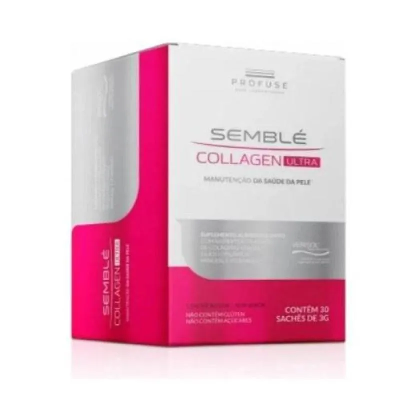 SUPLEMENTO ALIMENTAR SEMBLé COLLAGEN ULTRA PROFUSE 30 SACHêS