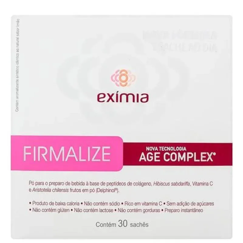 SUPLEMENTO FIRMADOR EXIMIA FIRMALIZE AGE COMPLEX 30 SACHêS