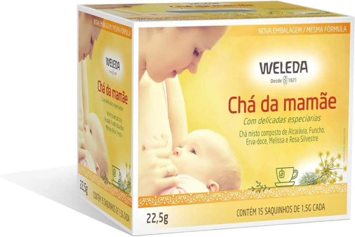 WELEDA CHá DA MAMãE - 15 SACHêS
