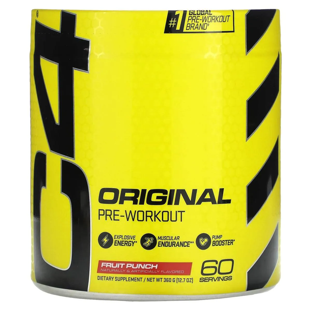 PRé TREINO C4 ORIGINAL 60 DOSES CELLUCOR Maça Verde