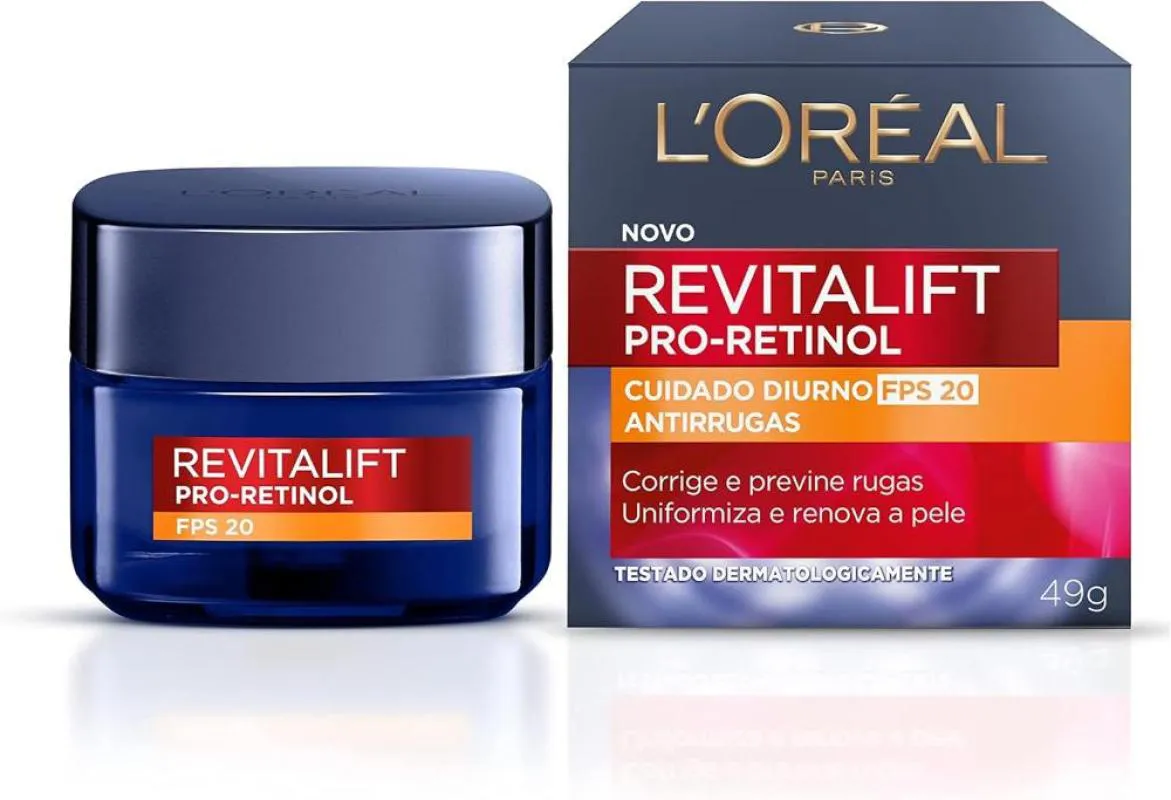 REVITALIFT CREME PRO RETINOL ANTIRRUGAS DIURNO FPS20 49G