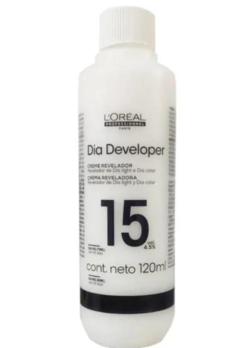 LOREAL PROFESSIONNEL DIA DEVELOPER CREME REVELADOR 15VOL 120ML