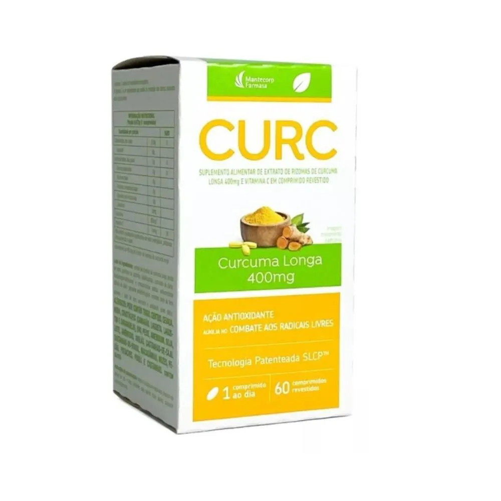 SUPLEMENTO ALIMENTAR CURC  400MG - 60CPR