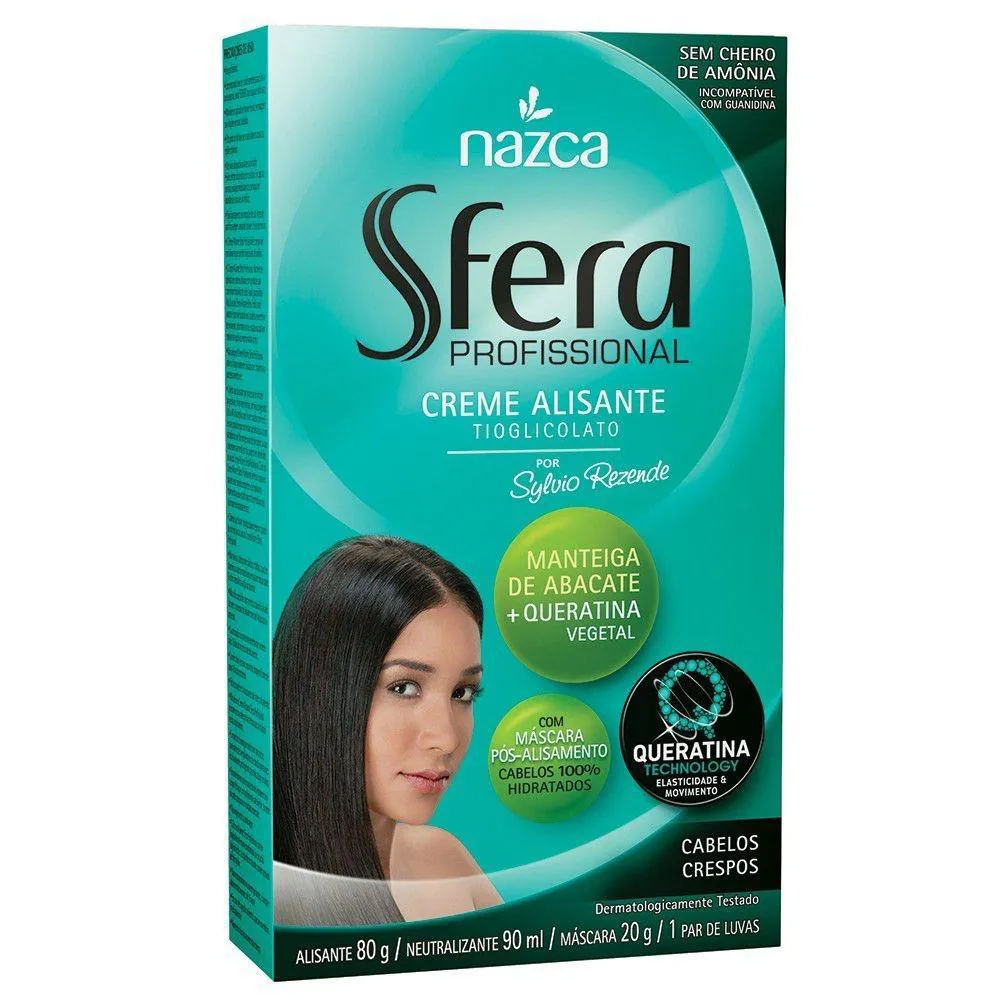 CREME ALISANTE SFERA 80GR MANTEIGA ABACATE