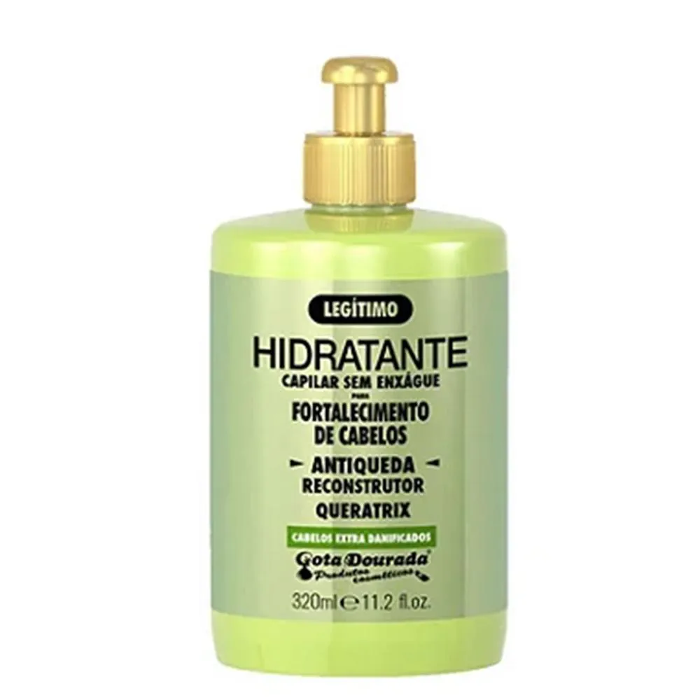 CREME DE PENTEAR GOTA DOURADA  ANTIQUEDA QUERATRIX 320ML