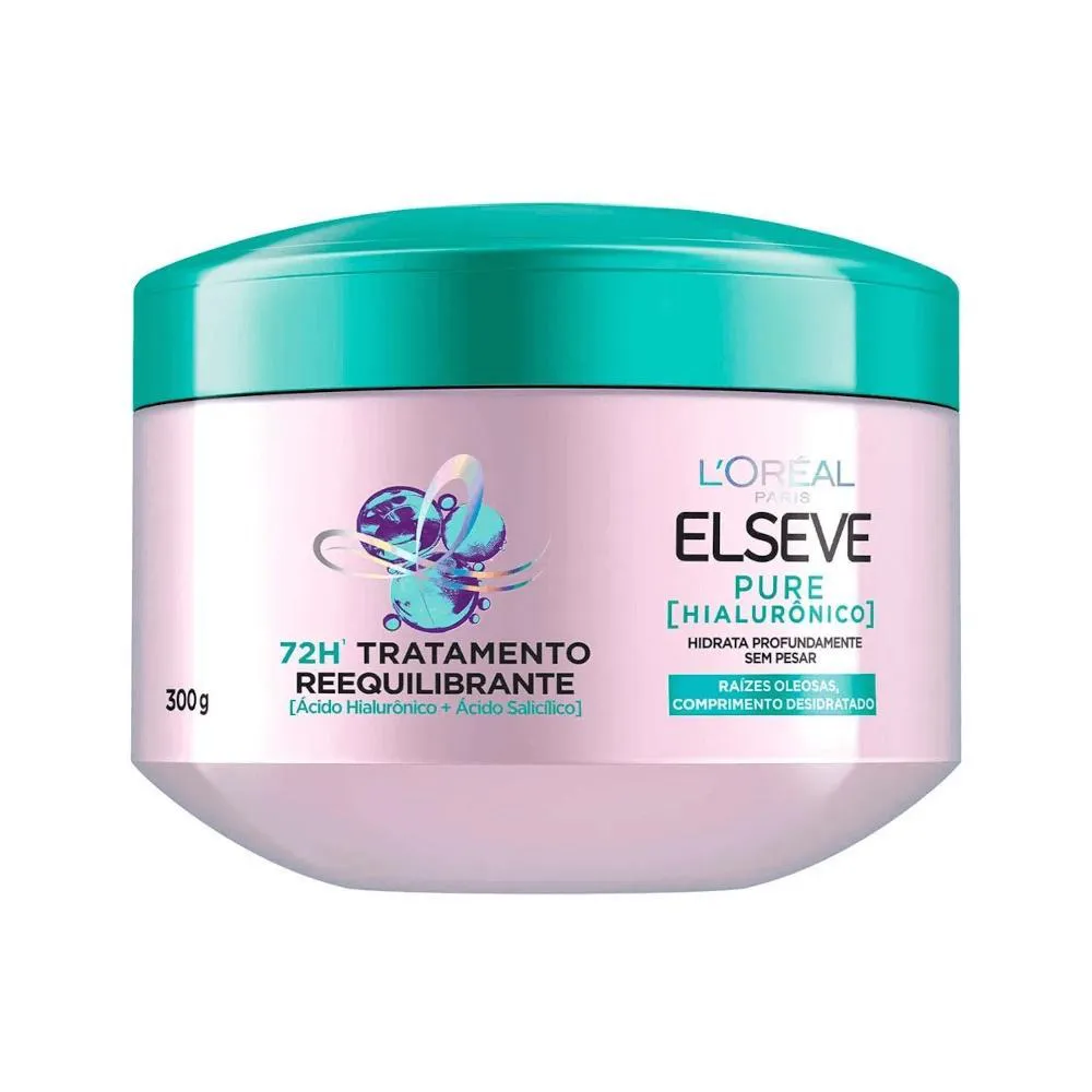 CREME DE TRATAMENTO ELSEVE PURE HIALURôNICO 300G