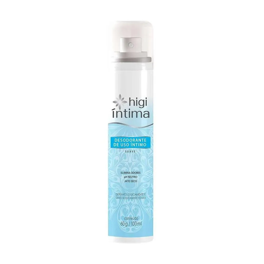 DESODORANTE ÍNTIMO HIGI ÍNTIMA SUAVE AEROSSOL 100ML