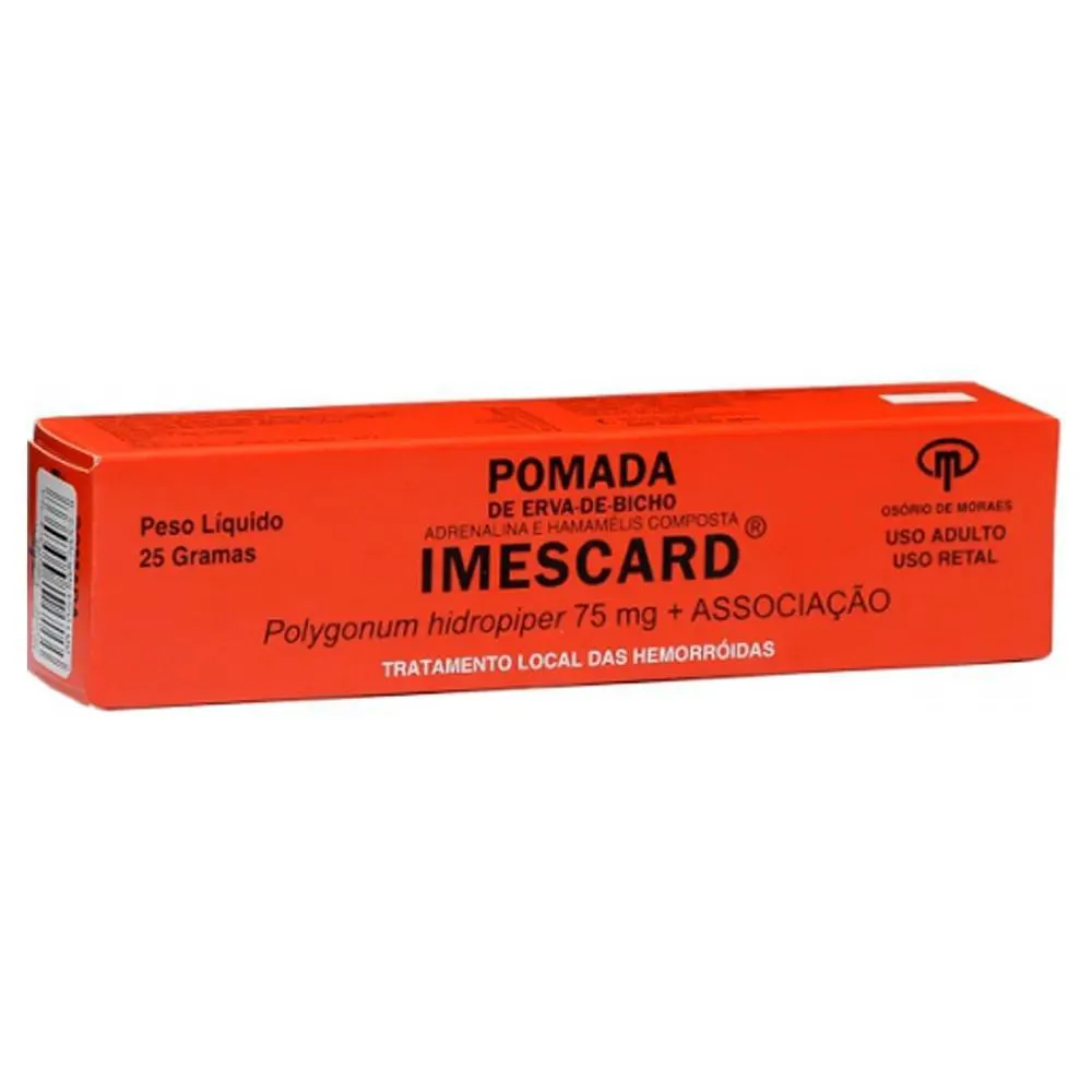 IMESCARD DE ERVA DE BICHO POMADA 25G