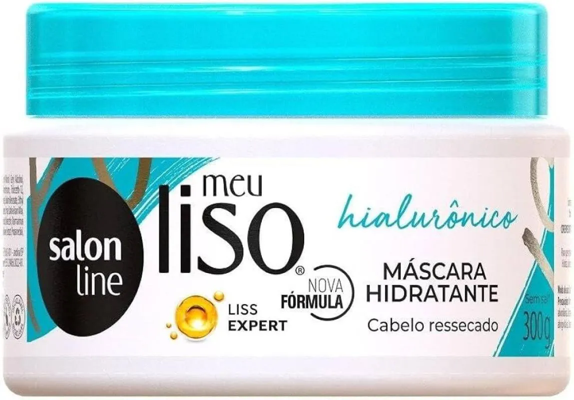 MASCARA SALON LINE MEU LISO SPA ACIDO HIALURONICO 300G