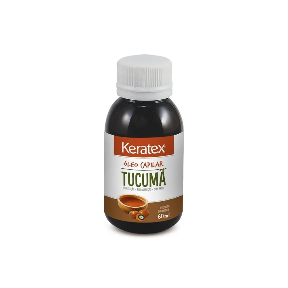 OLEO CAPILAR KERATEX 60ML TUCUMA
