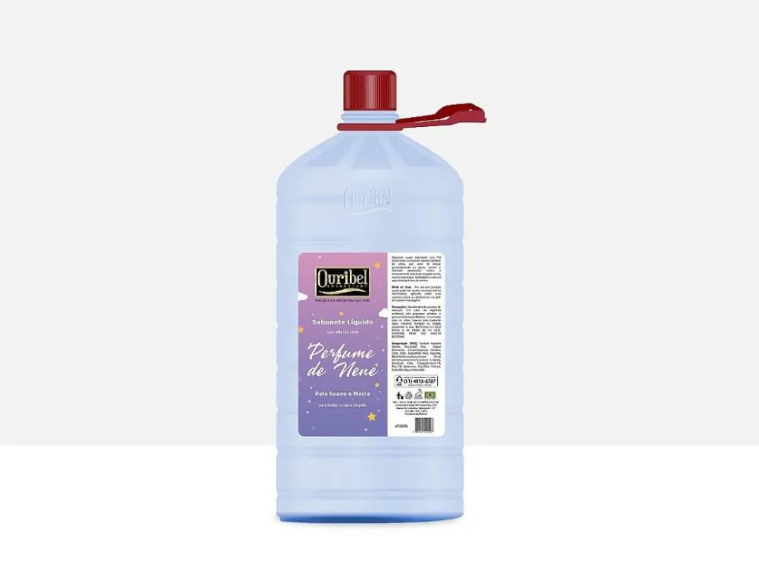 OURIBEL SABONETE LIQUIDO 1 LITRO PERFUME DE NENE
