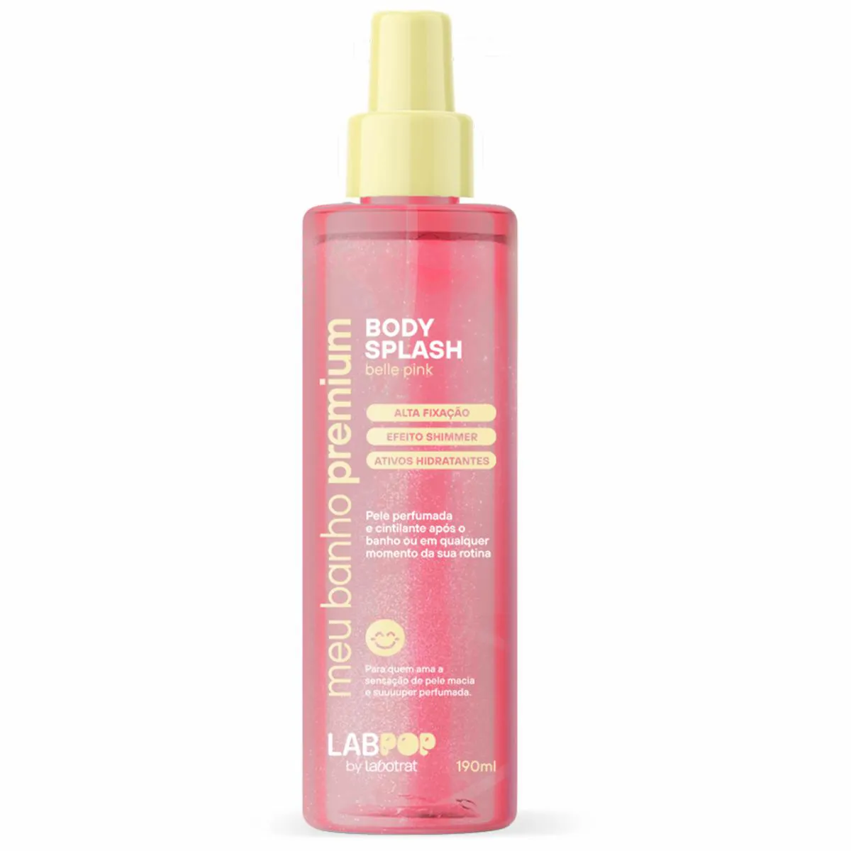 BODY SPLASH LABOTRAT BELLE PINK SHIMMER 190ML