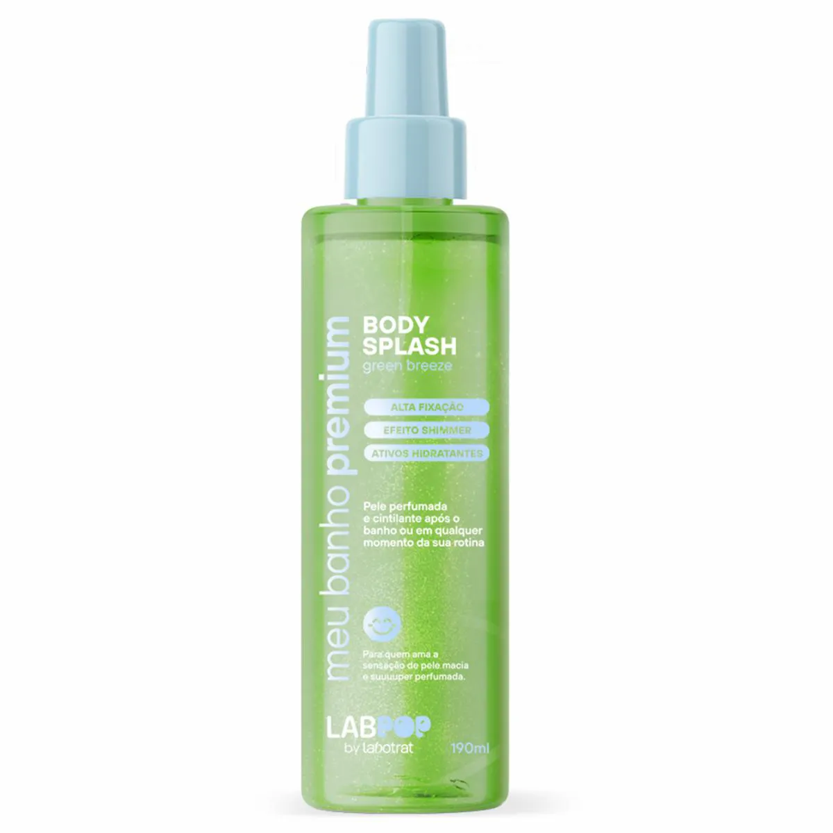 BODY SPLASH LABOTRAT GREEN BREEZE SHIMMER 190ML