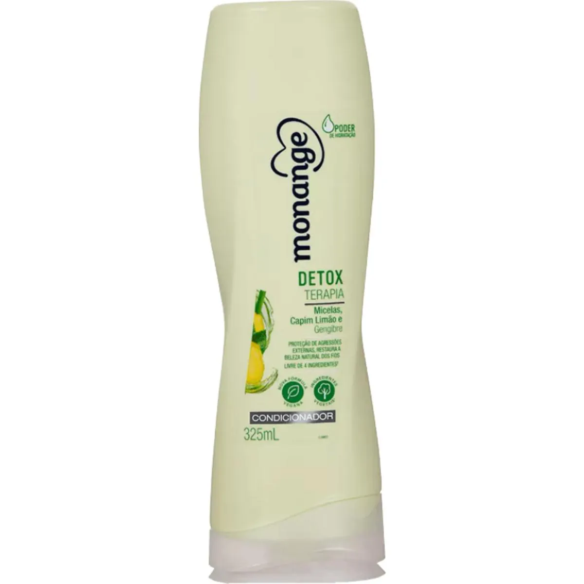 CONDICIONADOR MONANGE DETOX TERAPIA AçãO ANTIPOLUIçãO 325ML