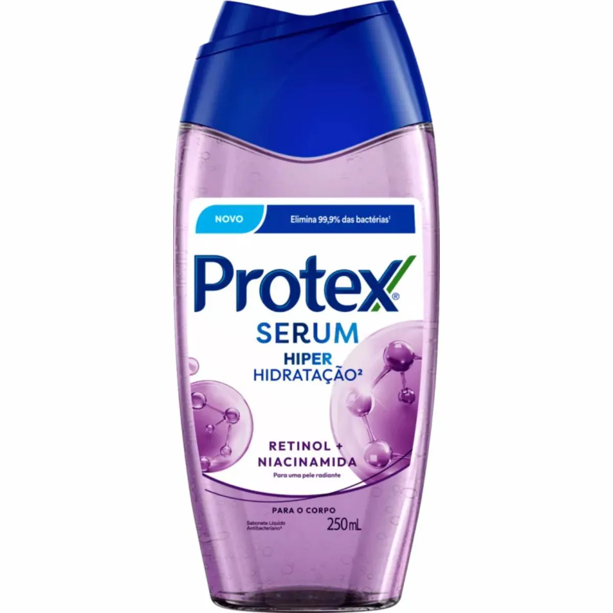 SABONETE LíQUIDO PROTEX RETINOL NIACINAMIDA SUPER HIDRATAçãO 250ML