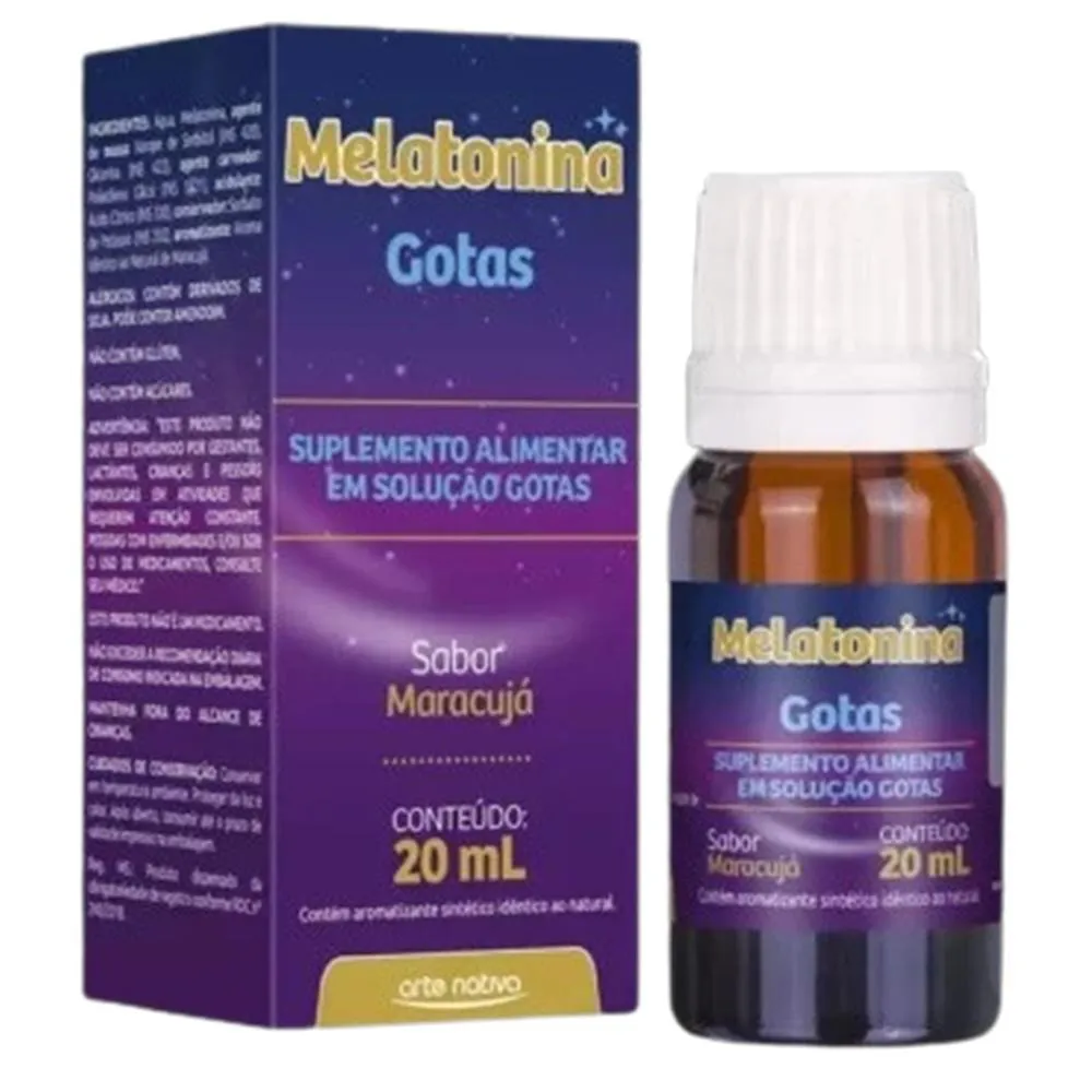 MELATONINA GOTAS 20ML SABOR MARACUJA