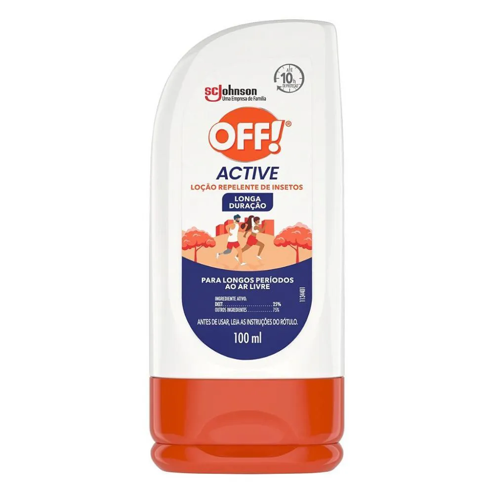 REPELENTE LOÇÃO OFF ACTIVE 100ML