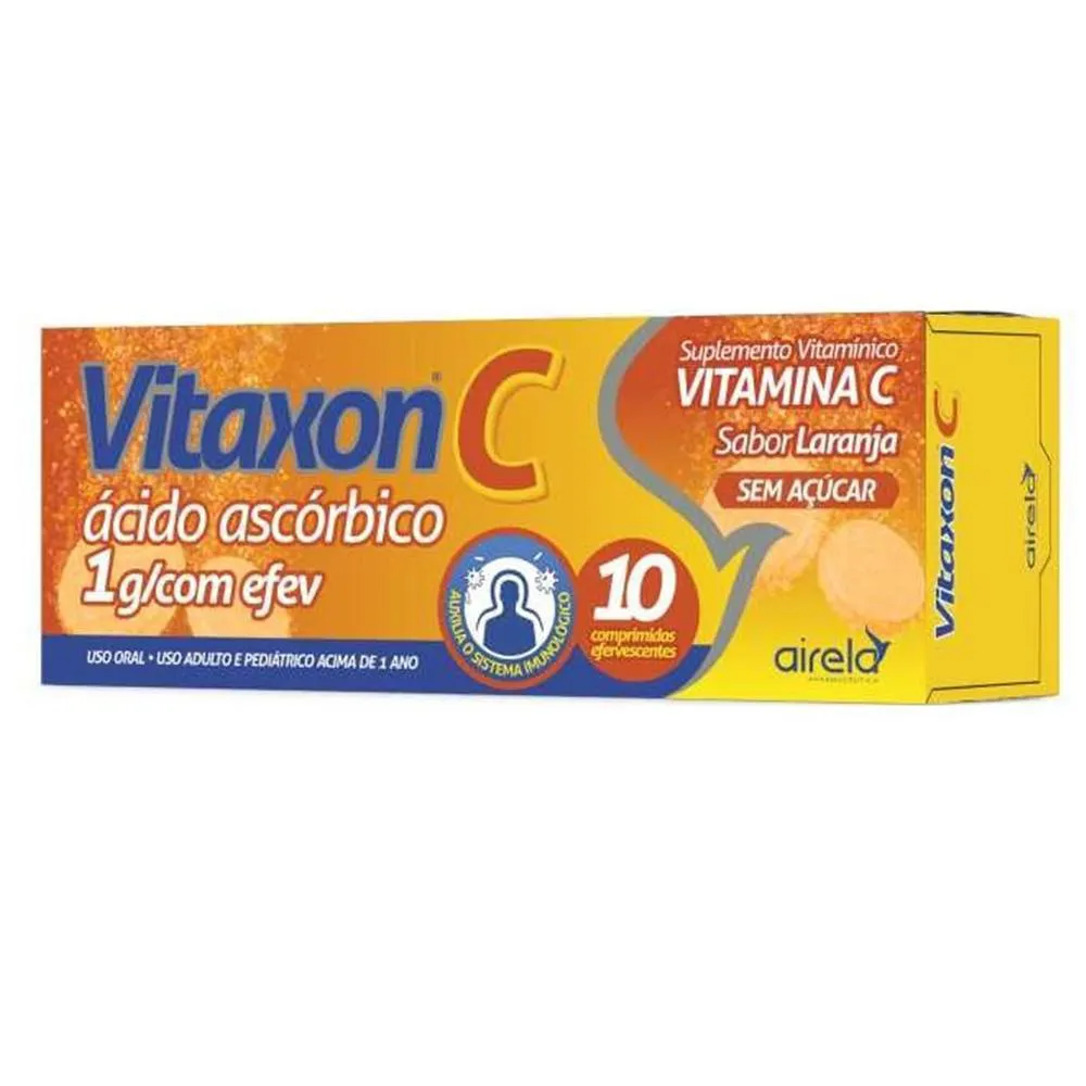 VITAXON C 1G EFERVESCENTE 10CPR AIRELA