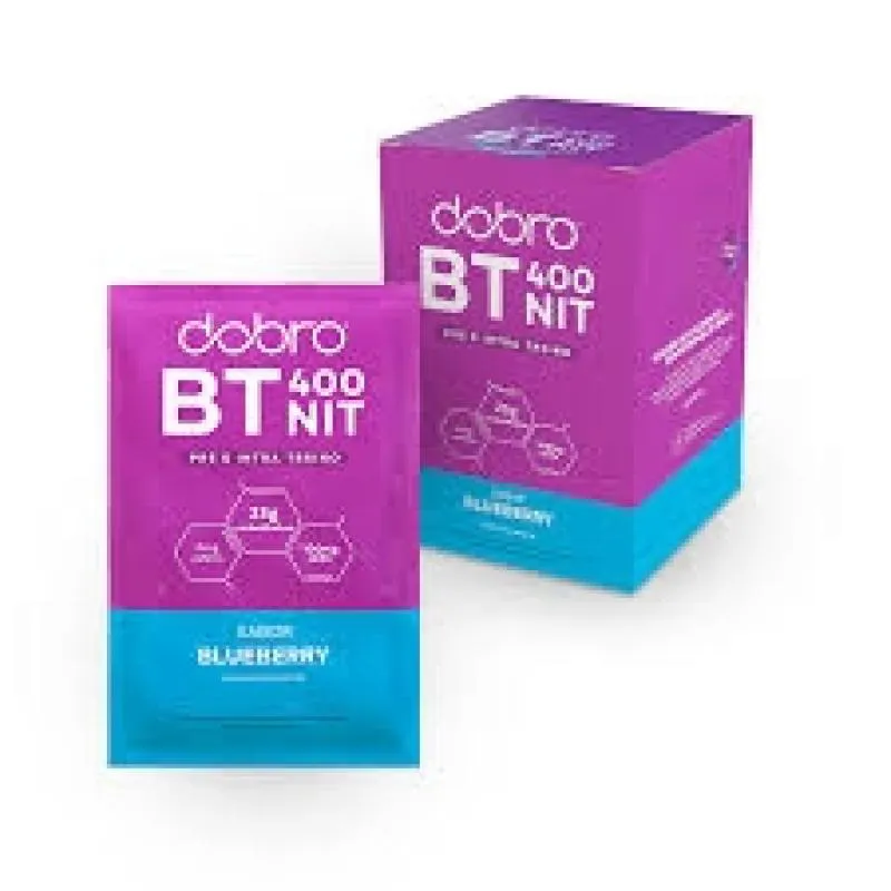BT NITRATO SACHE DOBRO (DISPLAY 10 SACHêS 30G) - SABOR: BLUEBERRY