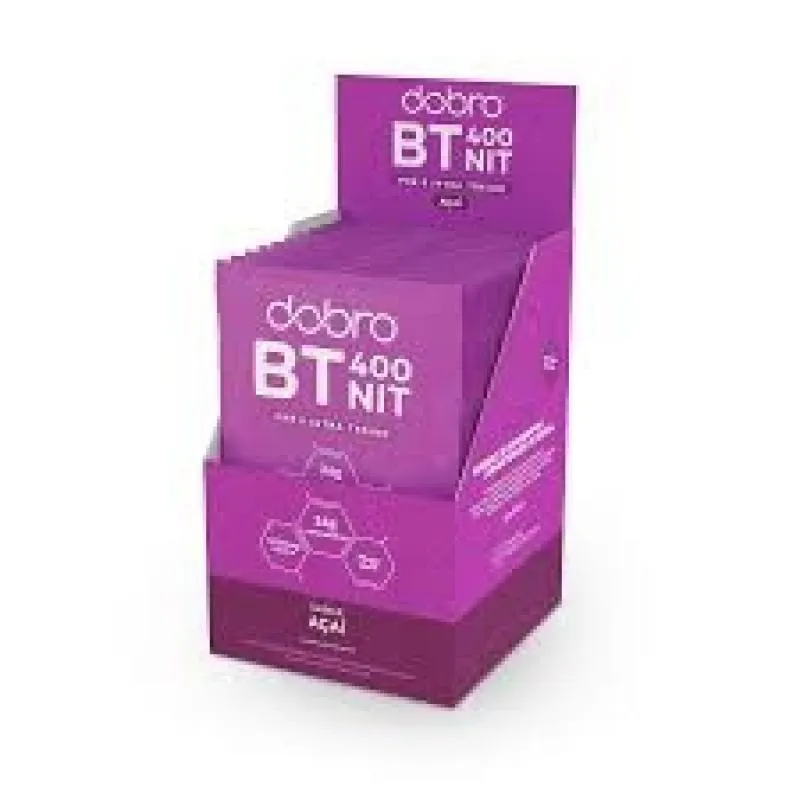 BT NITRATO SACHE DOBRO (DISPLAY 10 SACHêS 30G) - SABOR: AçAí