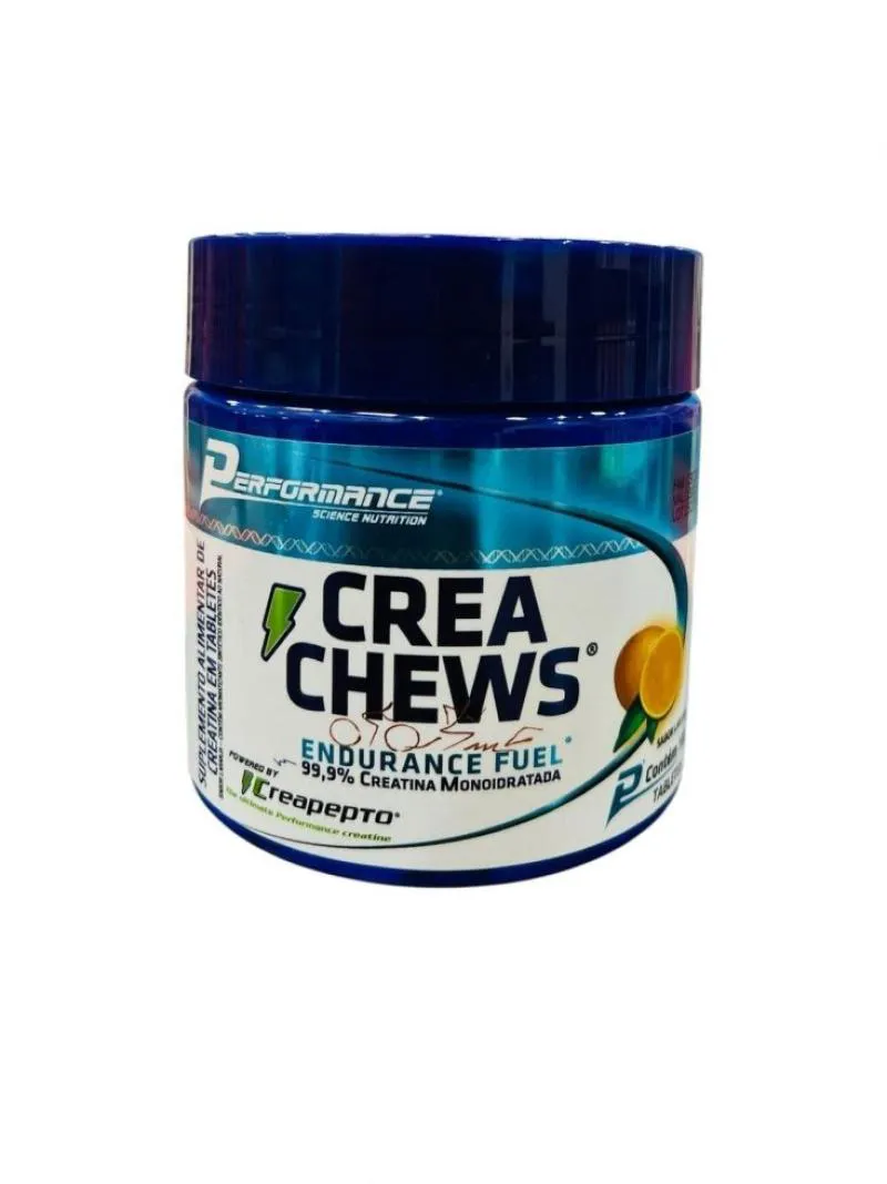 CREA CHEWS (100 TABS) - SABOR: LARANJA