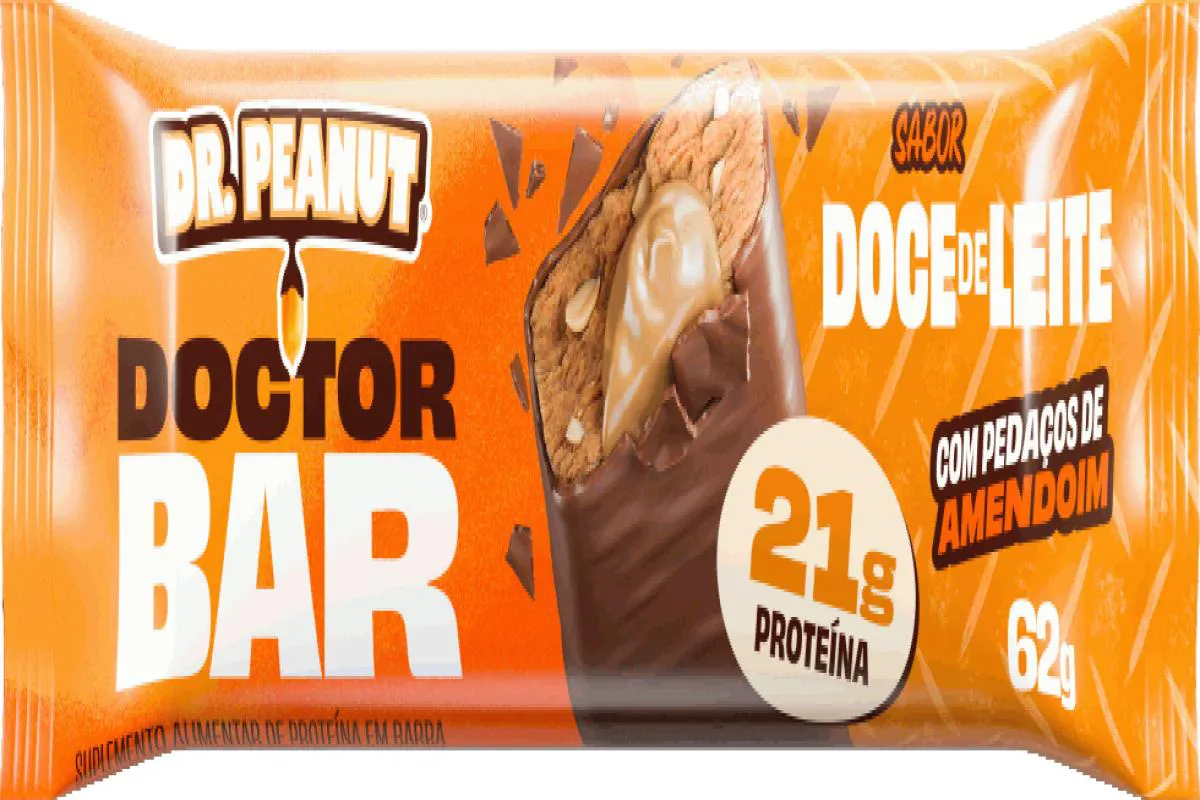 DOCTOR BAR (62G) - SABOR: DOCE DE LEITE