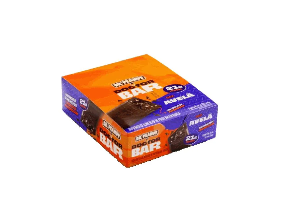 DOCTOR BAR DISPLAY 496G (8 UNID 62G) - SABOR: AVELã