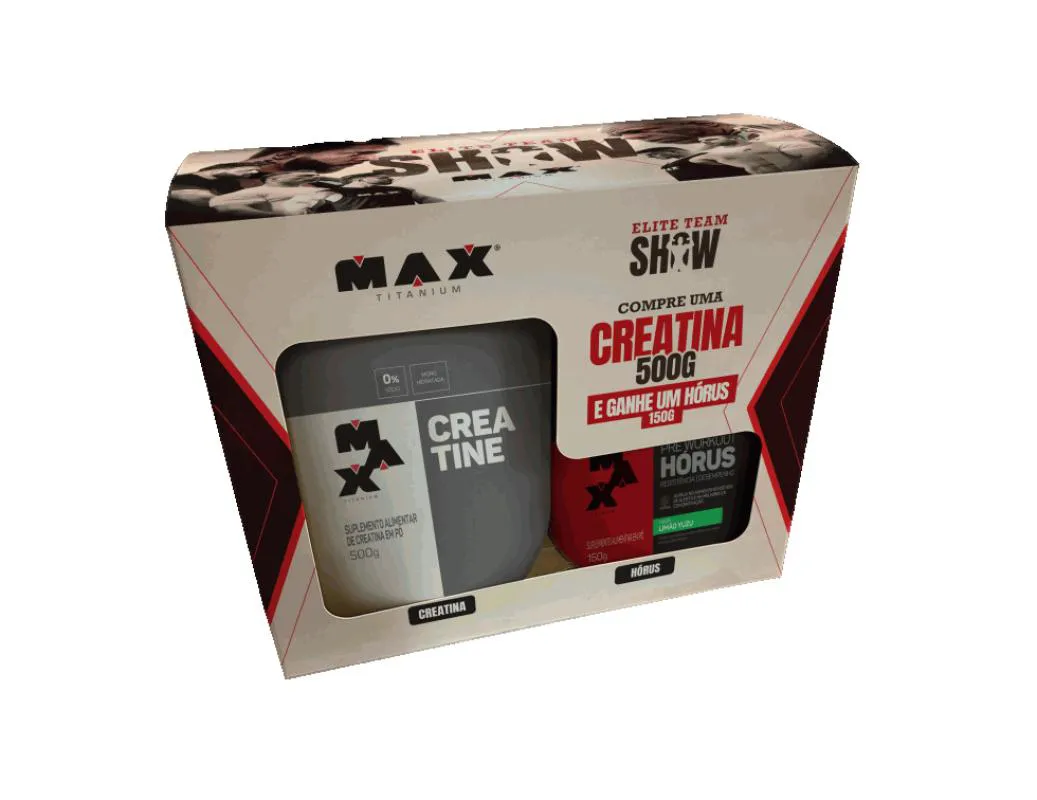 PROMOPACK CREATINA 500G + HóRUS (150G) - SABOR: LIMãO YUZU