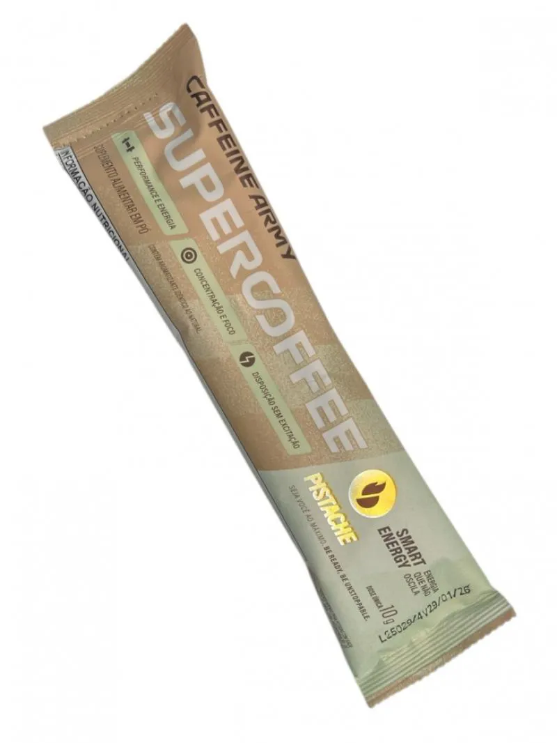 SUPERCOFFEE 3.0 TO GO SACHê (10G) - SABOR: PISTACHE