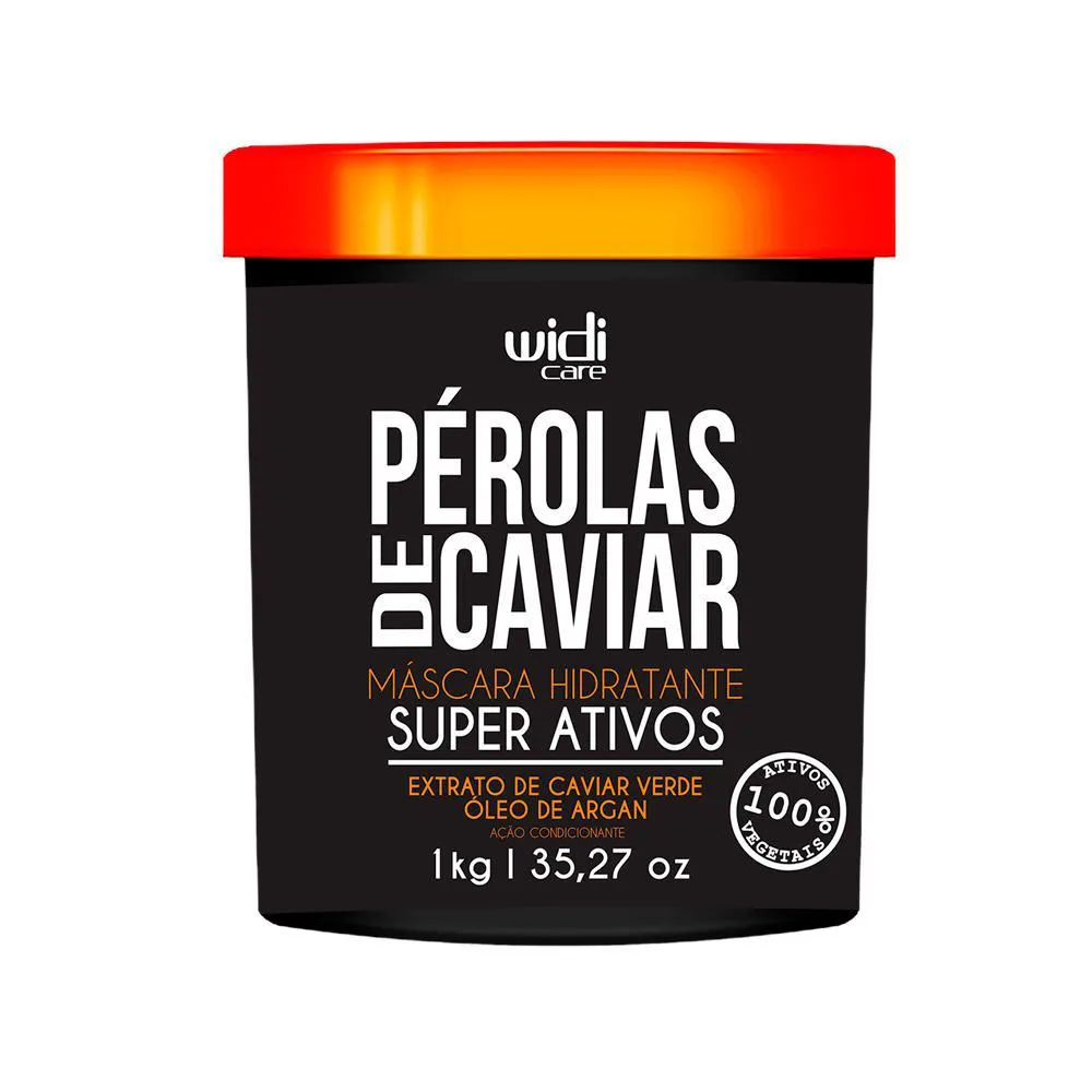 WIDE CARE PéROLAS DE CAVIAR HIDRATANTE AçãO CONDICIONANTE MáSCARA 1KG