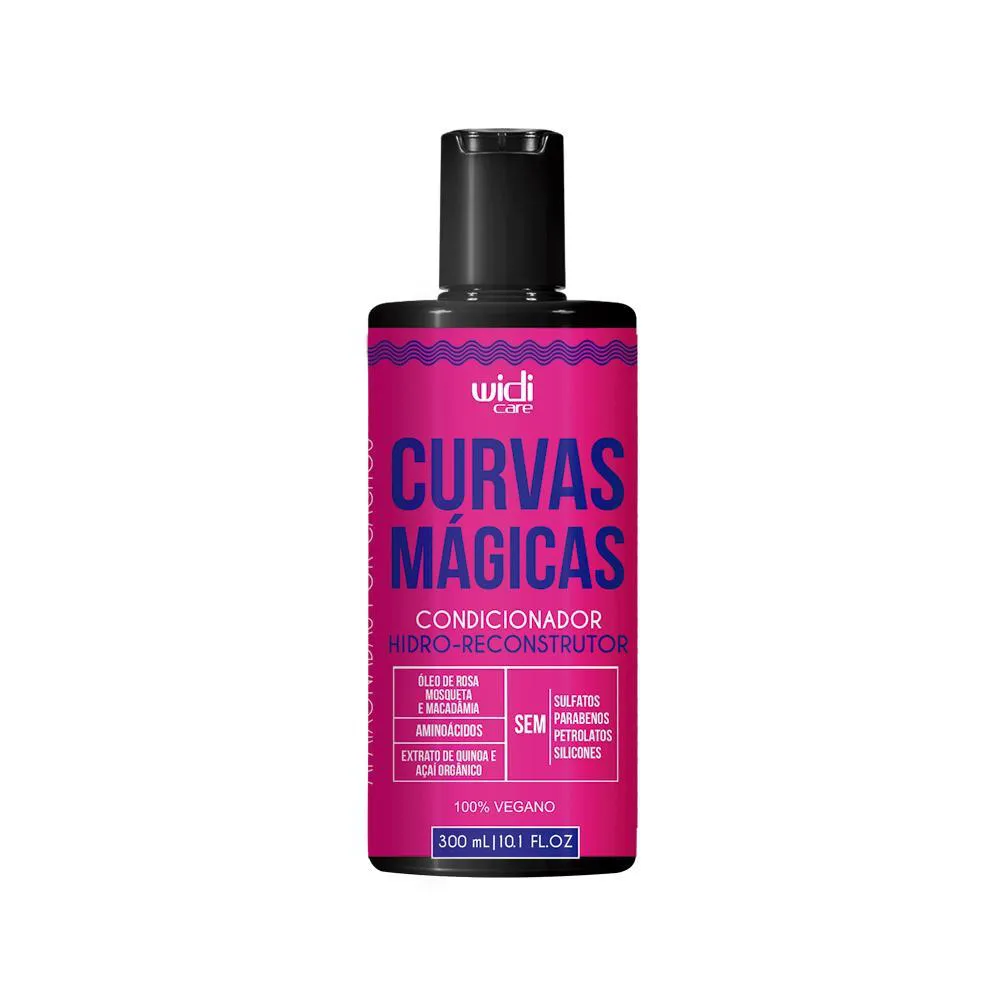 WIDE CARE HIDRO-RECONSTRUTOR CURVAS MáGICAS CONDICIONADOR 300ML
