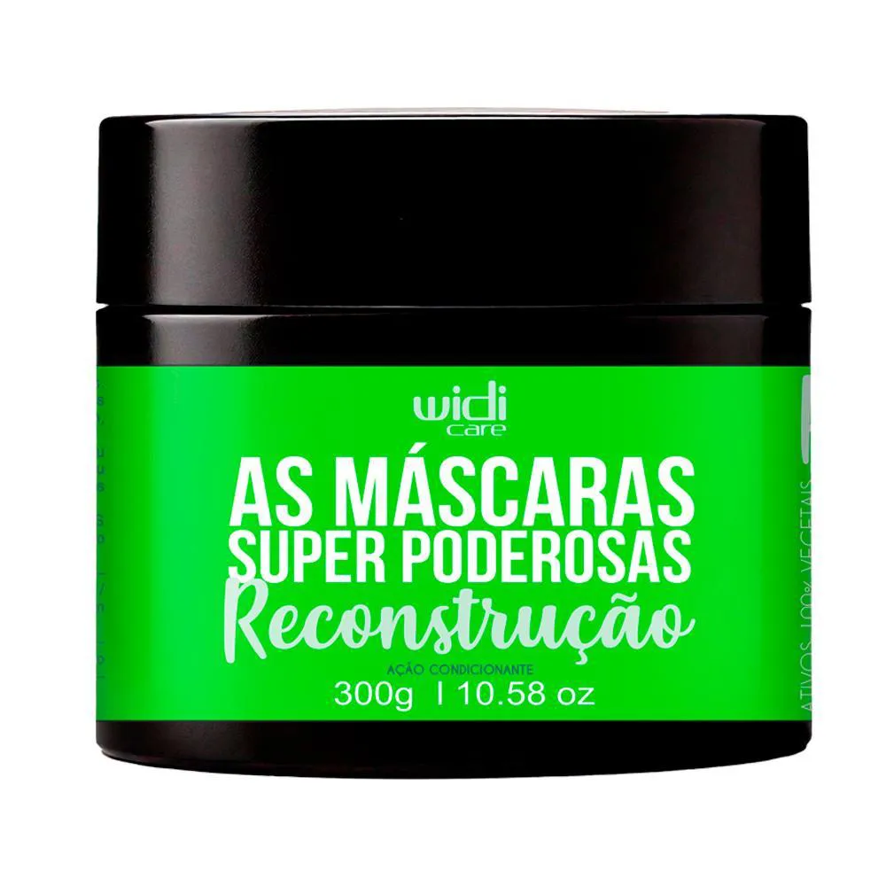 WIDI CARE AS MáSCARAS SUPER PODEROSAS RECONSTRUçãO AçãO CONDICIONANTE 300G