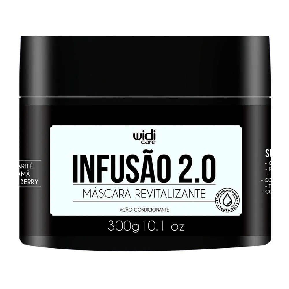 WIDI CARE INFUSãO 2.0 REVITALIZANTE AçãO CONDICIONANTE MáSCARA 300G