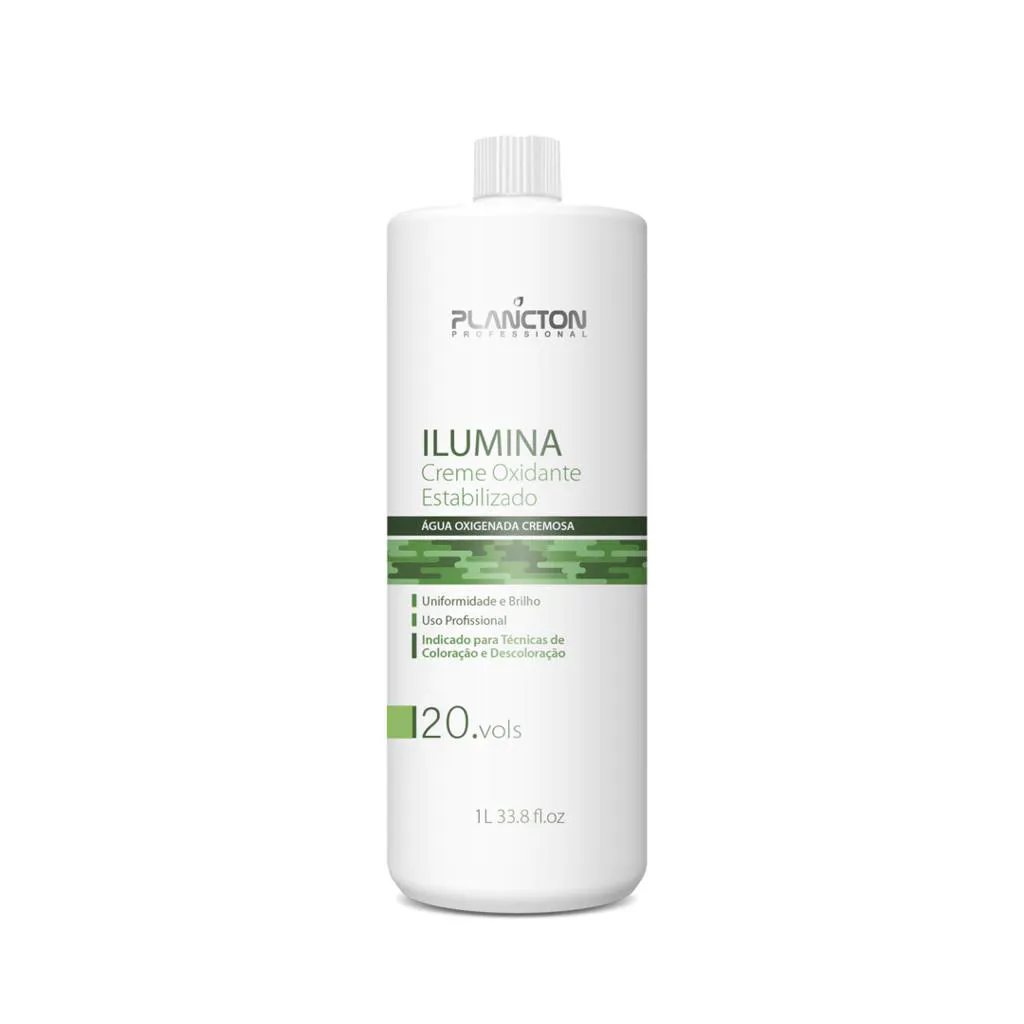 CREME OXIDANTE ILUMINA 20 VOLUMES PLANCTON PROFISSIONAL - 900ML