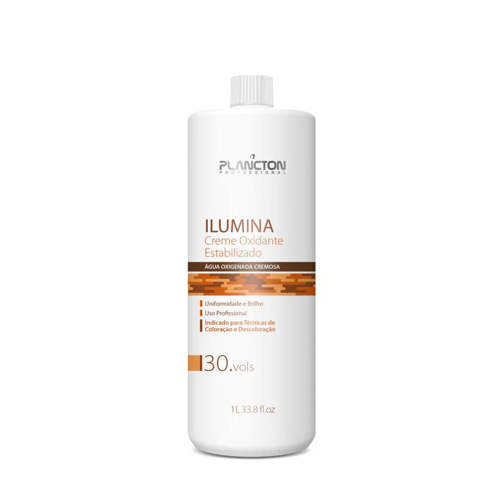 CREME OXIDANTE ILUMINA 30  VOLUMES PLANCTON PROFISSIONAL - 900ML
