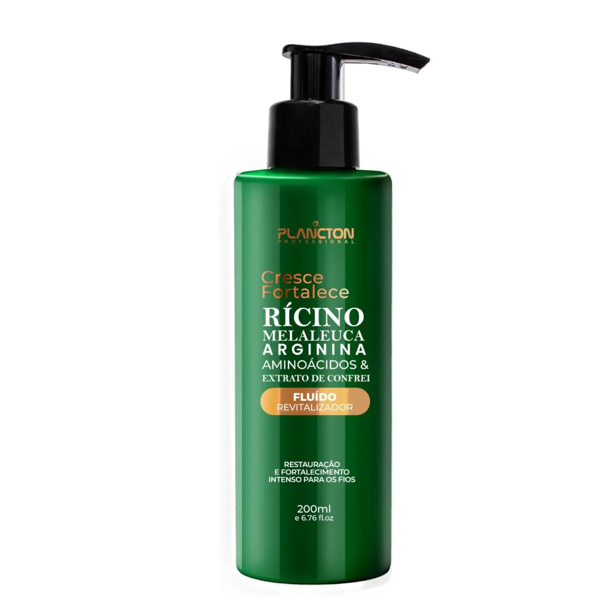 FLUíDO REVITALIZADOR CAPILAR CRESCE&FORTALECE PLANCTON PROFISSIONAL 200ML