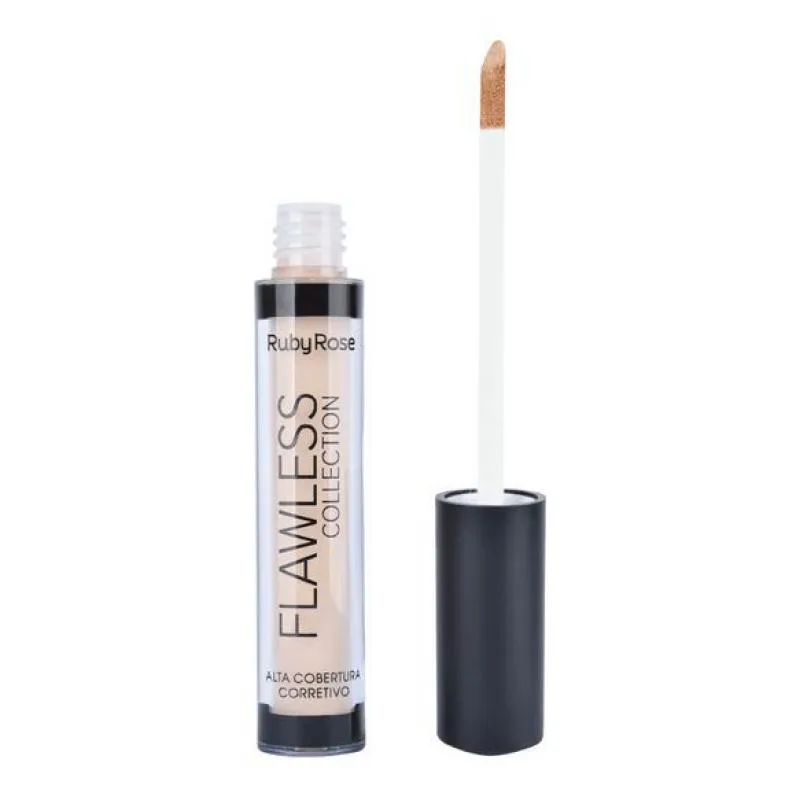 CORRETIVO LIQUIDO FLAWLESS COLLECTION BEGE 8080B-2 RUBY ROSE