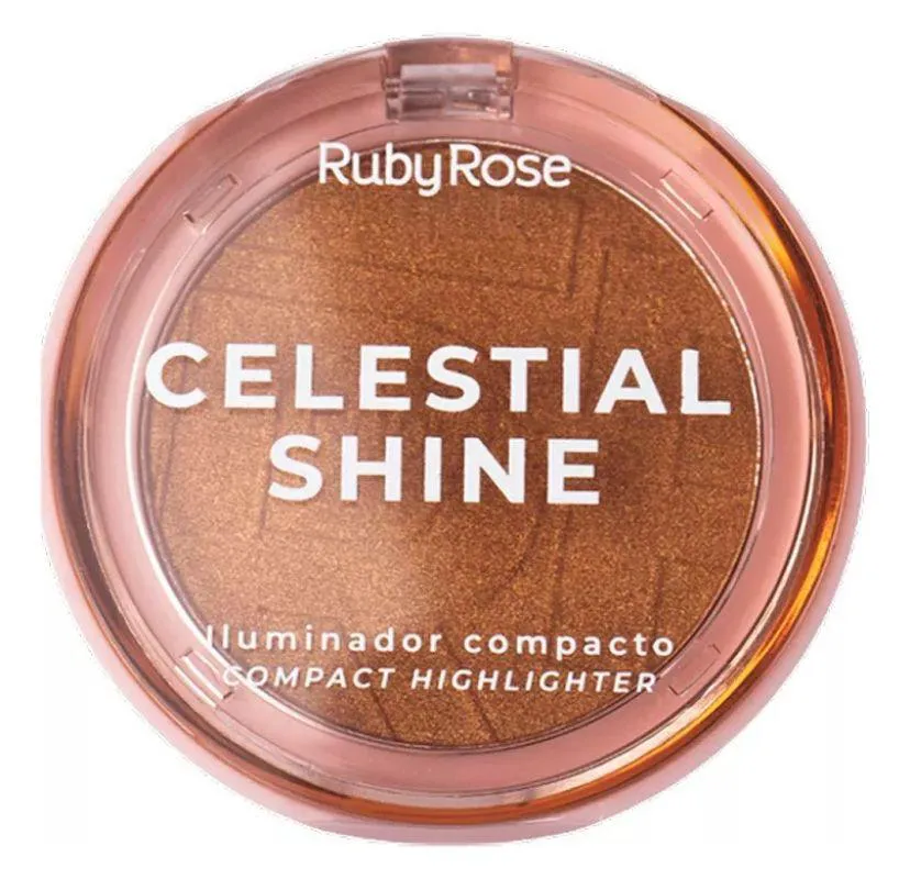 ILUMINADOR COMPACTO CELESTIAL SHINE GLOWING EMBERS RUBY ROSE