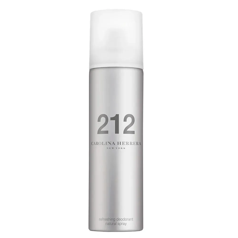 DESODORANTE CAROLINA HERRERA 212 FEMININO SPRAY 150ML