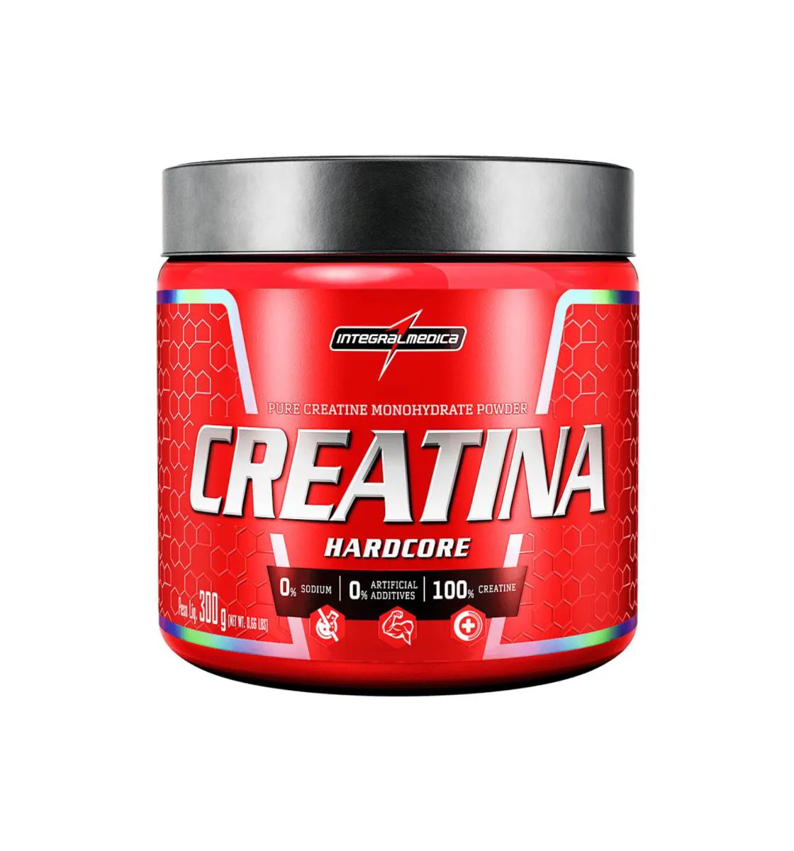 CREATINA 100% PURA INTEGRAL MéDICA 300G - ORIGINAL