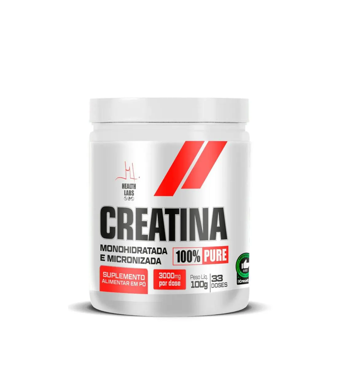 CREATINA HEALTH LABS EM Pó - 100G ORIGINAL