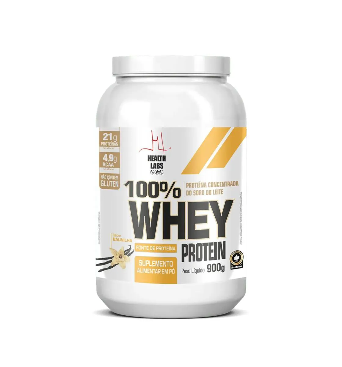 HEALTH WHEY PROTEIN 900G SABOR BAUNILHA - ORIGINAL